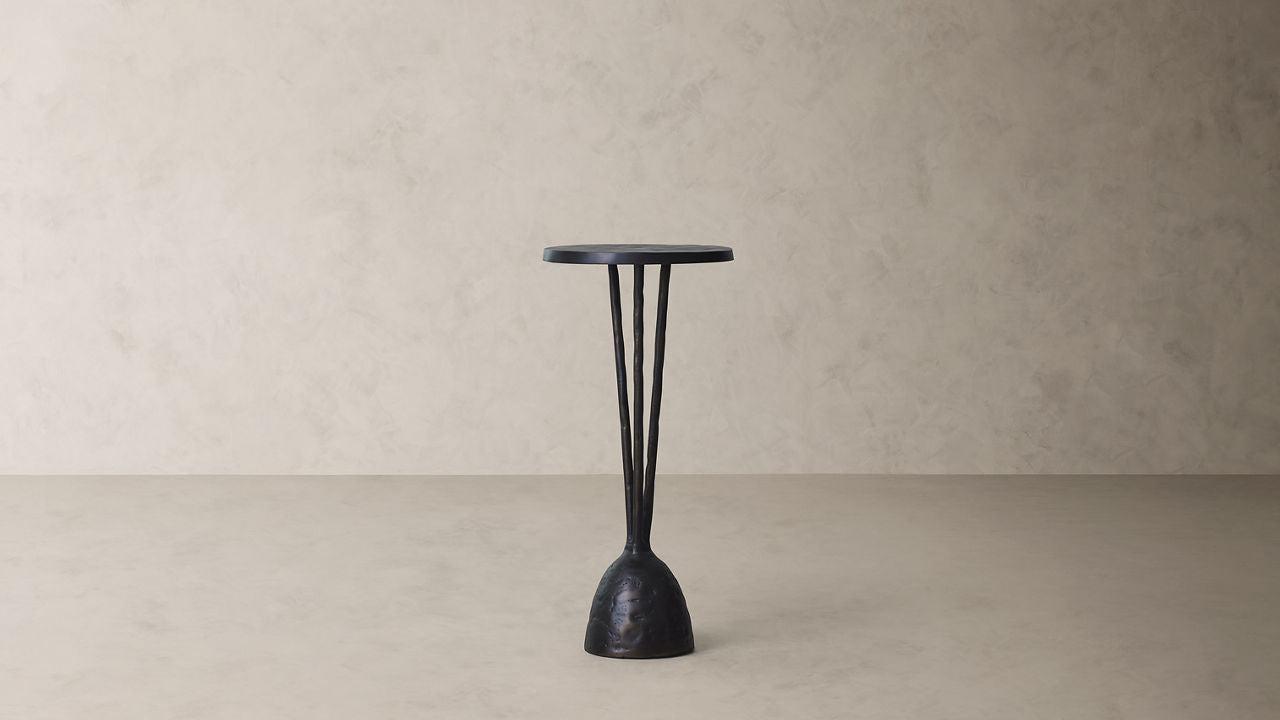 Metal deals martini table