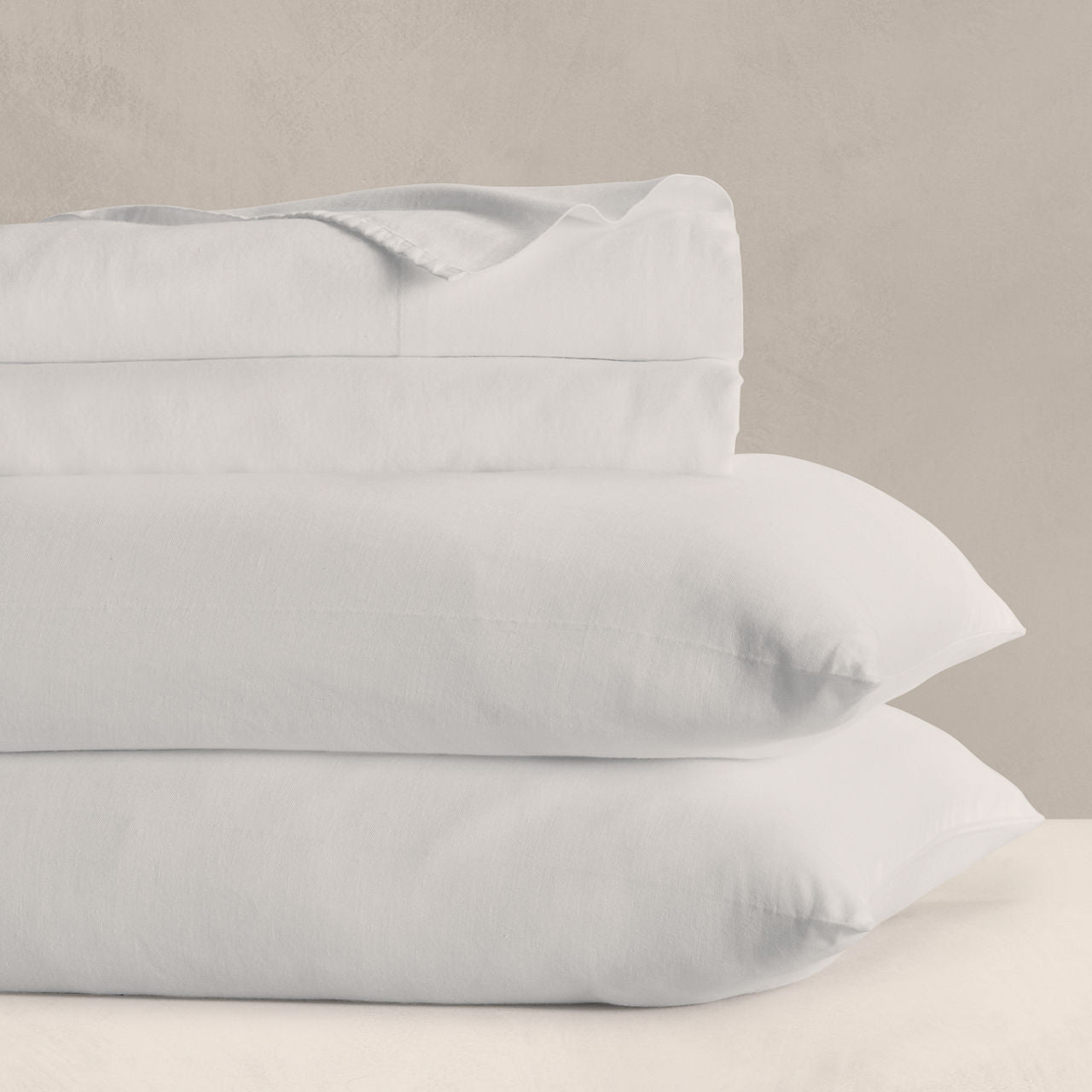 Casaluna King 100% Washed Hemp Solid Sheet Set - 2024 Natural