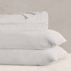 Washed Linen-Cotton Sheet Set